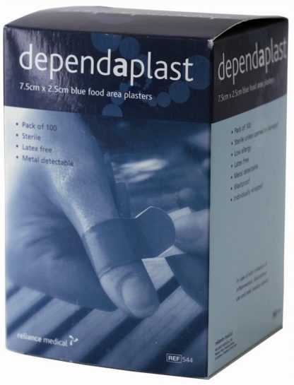 Dependaplast Blue Plasters
