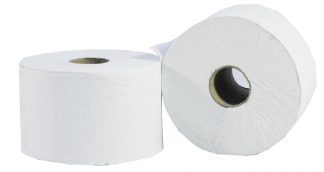 PRO White 2 Ply  Micro Jumbo Toilet Rolls