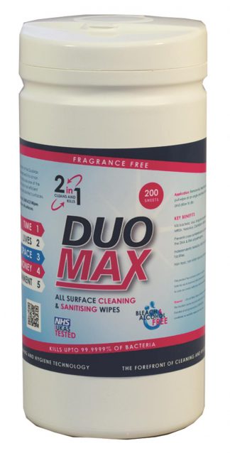 DuoMax Sanitization Wipes