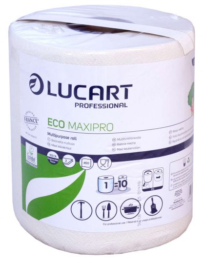 Lucart Eco MaxiPro White Centrefeed Roll 852307