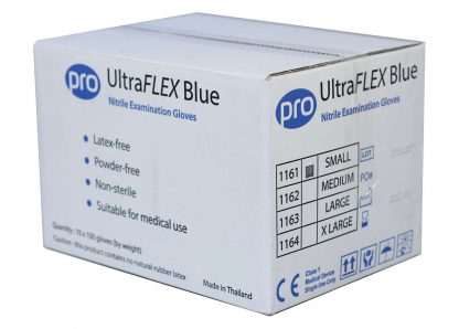 PRO UltraFLEX Blue Nitrile Gloves