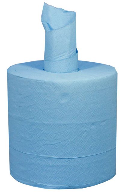 SkyTech Blue Centrefeed Roll 2 Ply Recycled 20cm x 150m
